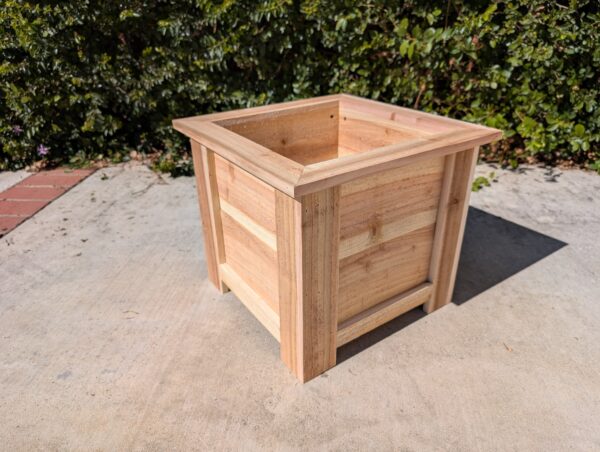 Square Cedar Planter Box